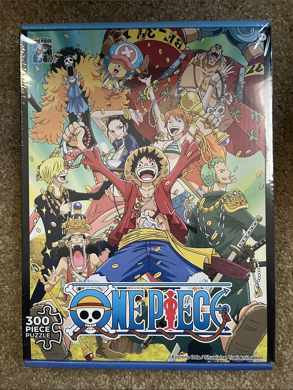 One Piece 300-Piece Kids Puzzle - Colorful Anime Crew